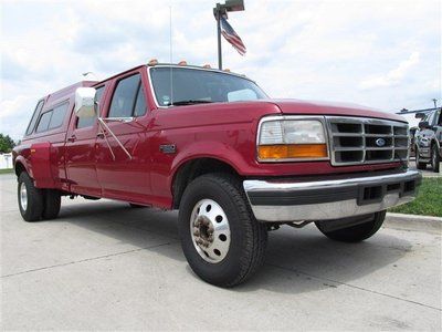 Red truck deisel crew cab powerstroke clean title finance air auto power stereo