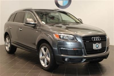 Audi q7 quattro suv navigation s line package rear camera panoramic sunroof awd