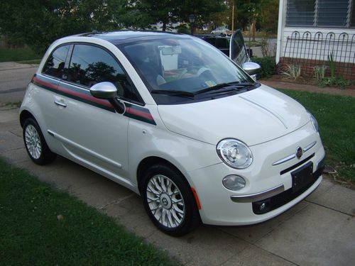 Gucci fiat 500! incredible and rare hatchback, 1-owner, immaculate, lady-driven