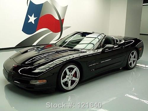 2001 chevy corvette convertible z51 6-spd leather hud! texas direct auto