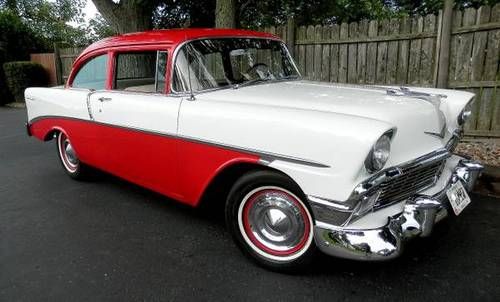 1956 chevrolet 210 nice driving stock appearing car