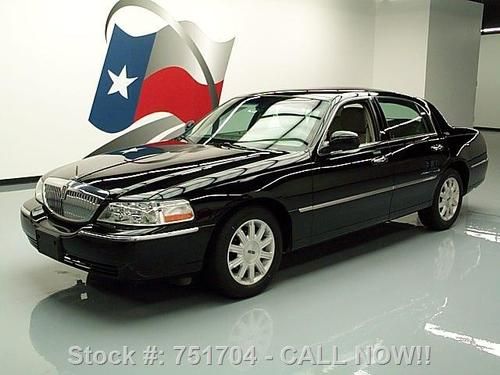 2011 lincoln town car signature ltd heated leather 25k texas direct auto