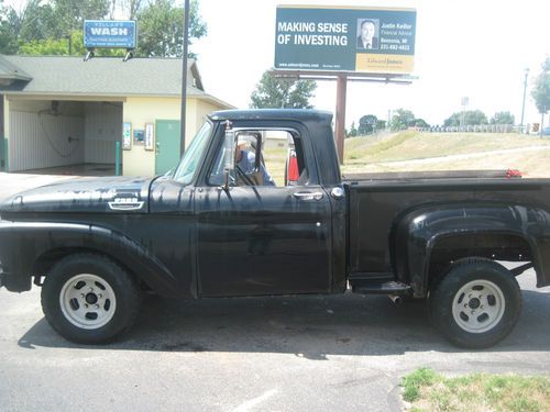 Used Pickup Trucks >> Purchase new 1963 Ford F100 Stepside Pickup Black with 351 motor auto tranny in Mesick, Michigan ... Used Pickup Trucks >> Purchase new 1963 Ford F100 Stepside Pickup Black with 351 motor auto tranny in Mesick, Michigan ...