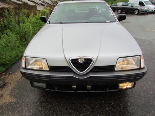 1991 alfa romeo 164 sedan only 58,000 miles clean no reserve