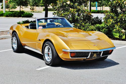 ***1972 stingray convertible, 454 big block, auto, a/c, please don't miss out***
