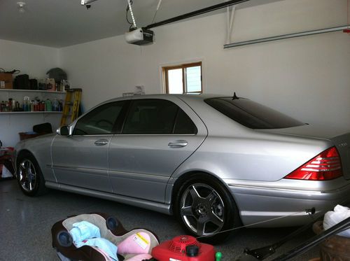 Mercedes benz s500  4matic sport package silver special paint amg 19' wheels