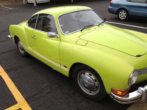 1974 volkswagen karmann ghia base 1.6l