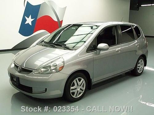 2007 honda fit hatchback automatic cd audio only 55k mi texas direct auto