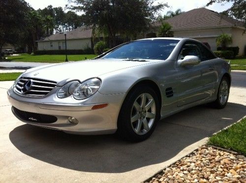 2003 mercedes benz sl500 pano roof navigation clear florida title 2nd owner