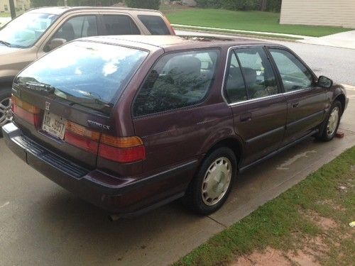 1991 honda accord lx wagon 5-door 2.2l