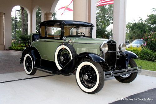 1929 30 31 ford model a deluxe coupe