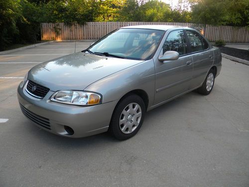 2001 nissan sentra gxe sedan 4-door 1.8l -buy it now $1800