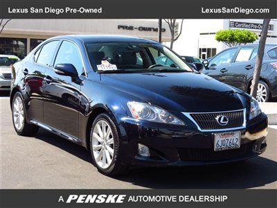 Lexus certified/heated ventilated leather seats/moon roof/rear spoiler