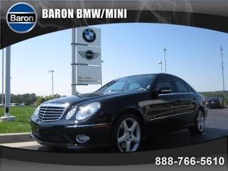 2009 mercedes-benz e350 sport 3.5l 4matic security system panoramic