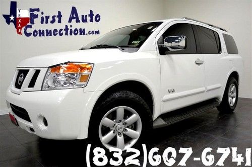 2008 nissan armada se loaded leather power roof dvd free shipping!!