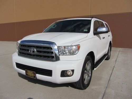 2008 toyota sequoia~limited~htd lea~roof~quad seats~1 owner~loaded~only 65k mile