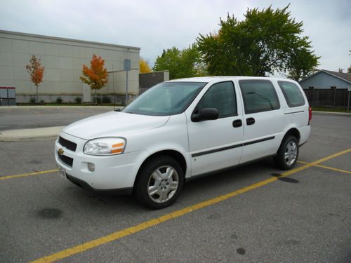 2008 chevrolet uplander cargo - very clean - ideal for contractor, painter, etc