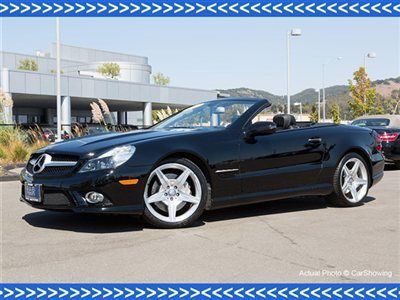 2012 sl550: certified pre-owned at authorized mercedes-benz dealership, 16k mi