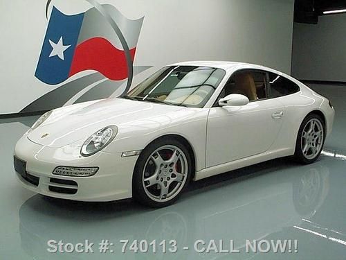 2006 porsche 911 carrera s 6-spd sunroof nav chrono 58k texas direct auto