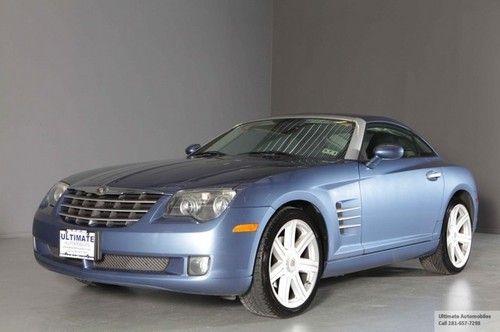2005 chrysler crossfire limited 25k miles xenons heatseat leather active spoiler