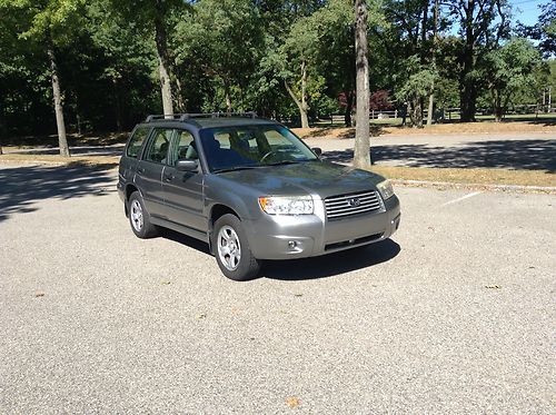 2007 subaru forester 2.5x