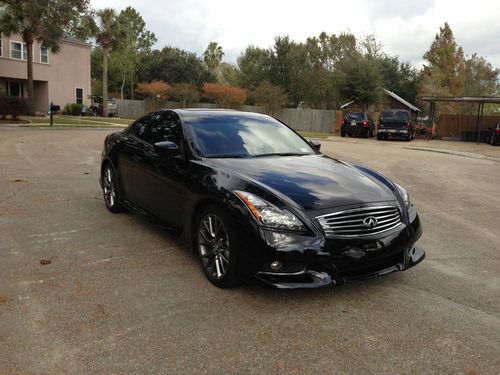 2011 infiniti g37 ipl coupe malbec black with red leather