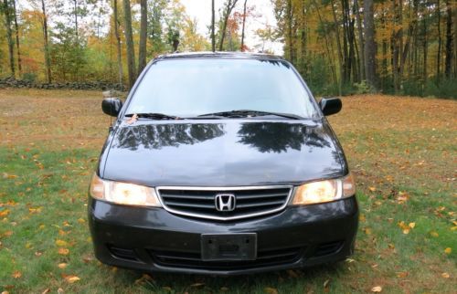 2003 honda odyssey ex-l leather 1 owner nice condition rare color no reserve!