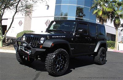 2011 lifed bad bay jeep rubicon off road machine new wench tires &amp; wheels, nav