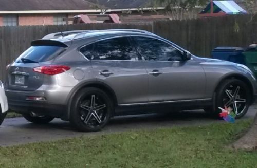 2008  charcoal/ gray infiniti ex35 automatic 3.5l v6 rwd suv