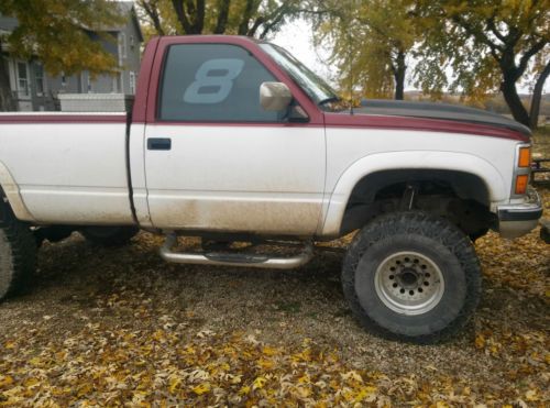 1990 lifted chevy k1500 mud truck