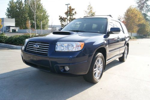 2006 subaru forester 2.5xt limited. 5 speed. leather. sunroof. only 77k miles!