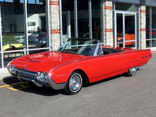 1962 ford thunderbird 2-door convertible with sports roadster top ! lazer strt !