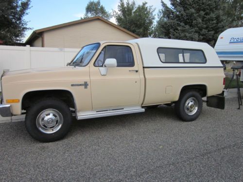 Purchase used 1984 CHEVROLET 2500 PICKUP - ORIGINAL PAINT ...