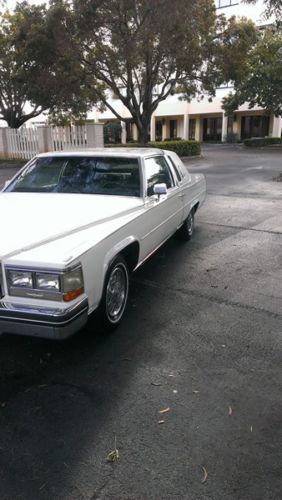 1984 cadillac fleetwood brougham coupe same owner for 25 years, just serviced