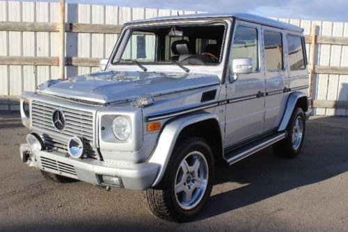 2003 mercedes-benz g55 amg damaged salvage loaded luxurious rare priced to sell!