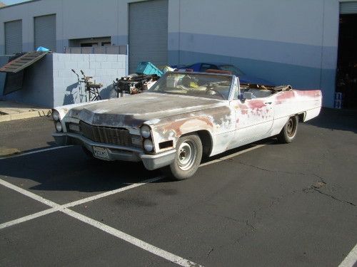 1968 cadillac convertible