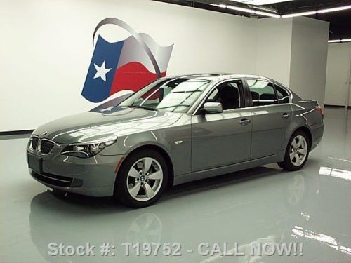 2008 bmw 528i premium sunroof navigation only 52k miles texas direct auto