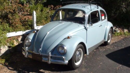1967 volkswagen bug factory sunroof/rust free
