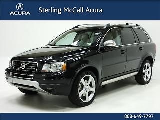 2012 volvo xc90 r-design sunroof leather heated seats back up camera third row!