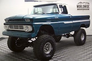 1962 chevrolet c10 4x4 lifted 12 inches with 468 ci engine!
