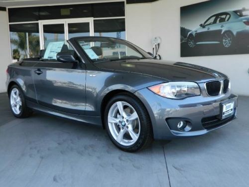2013 128i convertible mineral gray new leather premium heated seats
