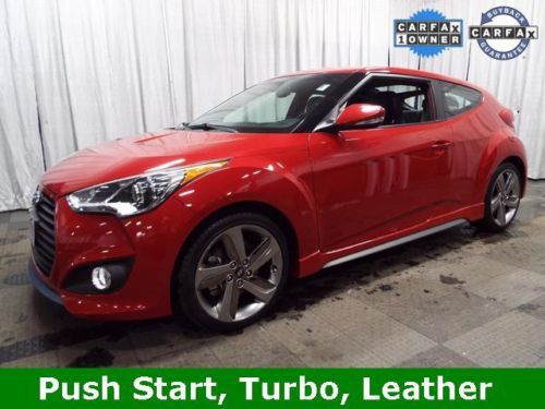 Veloster hatchback 1.6l turbo manual cd mp3 sporty leather  we finance