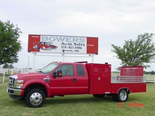 2008 FORD F450XLT, EXT CAB, 4X4, DUALLY, 6.4 POWERSTROKE DIESEL,  HYD LIFT GATE, US $37,500.00, image 1
