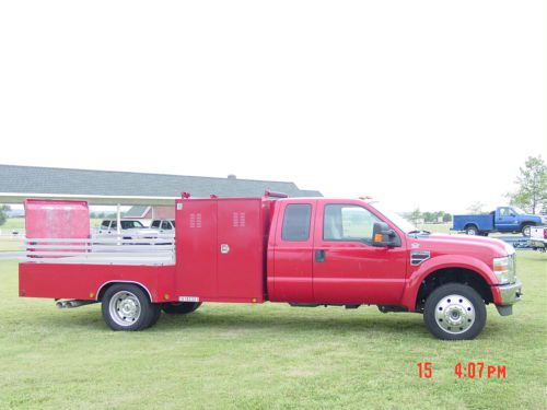 2008 FORD F450XLT, EXT CAB, 4X4, DUALLY, 6.4 POWERSTROKE DIESEL,  HYD LIFT GATE, US $37,500.00, image 4