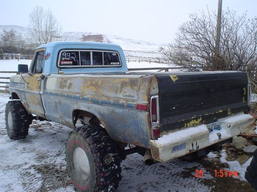 1971 f100 4x4 custom monster