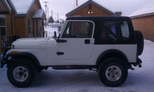 Totally restored 1985 cj7 jeep.  .