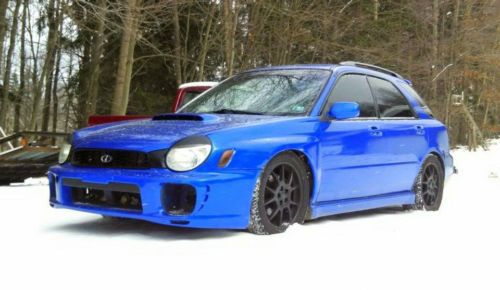 2002 subaru  wrx wagon w/ mods super clean!