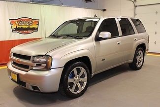 2006 trailblazer ss silver navigation sunroof leather chromes wheels tow pack