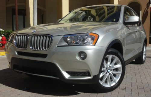 2013 bmw x3 xdrive28i sport utility 4-door 2.0l awd suv one owner extra clean