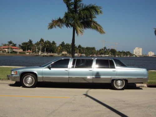 1995 cadillac fleetwood limousine mater coachbuilder superior coach no reserve!